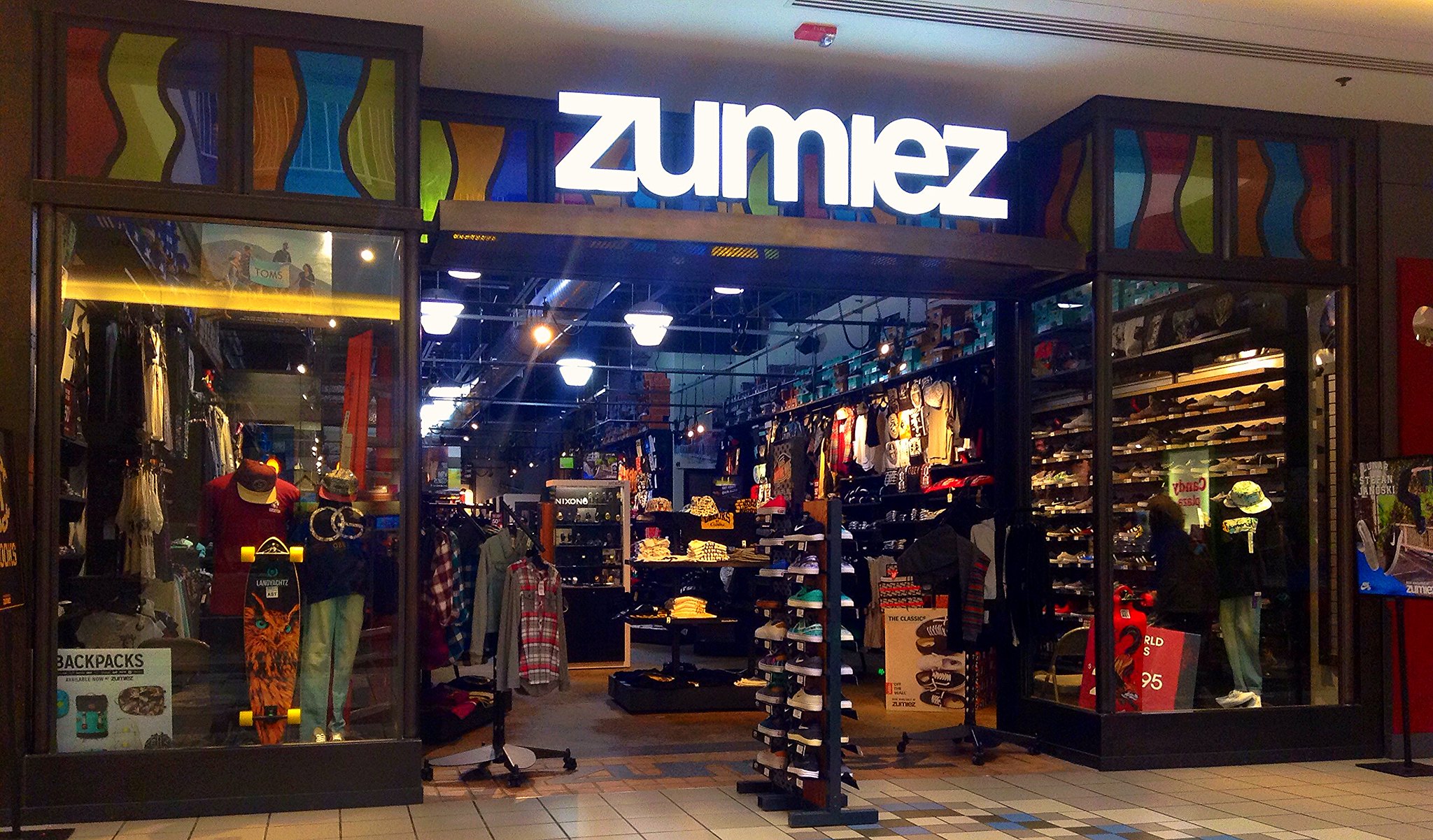 a branch open for a lot of zumiez careers
